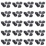 CR2016 2025 2032 Coin Cell Button Battery Holder Socket Black 5 Pcs